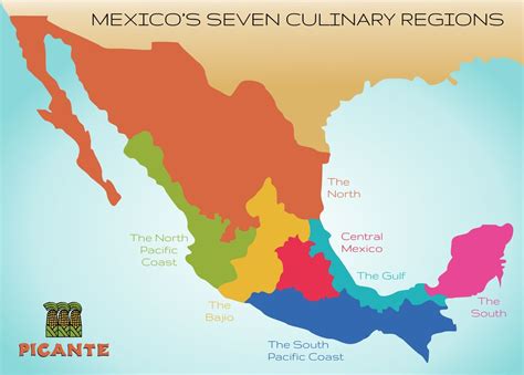 Mexico Honeymoon Regions Mexico Lessons Tes Teach Mexico Maps Click