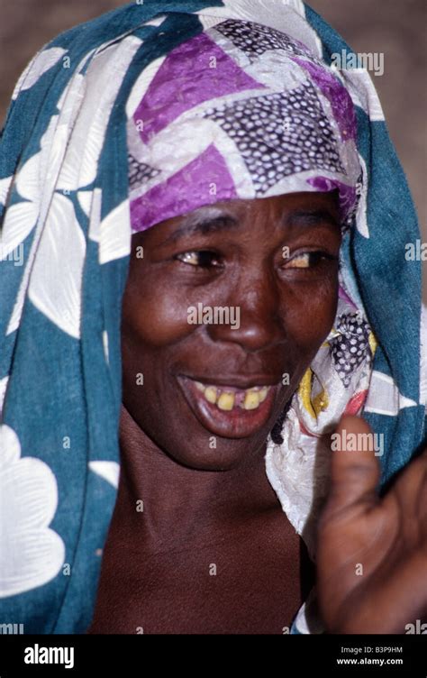 Ouna Niger West Africa Hausa Woman Stock Photo Alamy