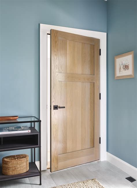 Modern White Oak Interior Doors Lucidi Faruolo 99