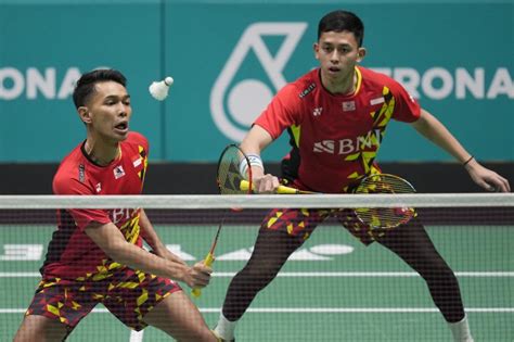 indonesia dipastikan menjadi juara ganda putra malaysia masters 2022 republika online