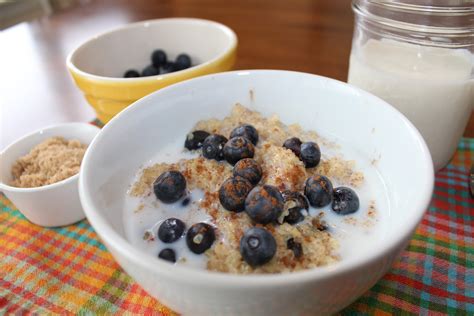 Food For The Fresh Blueberry Breakfast Quinoa