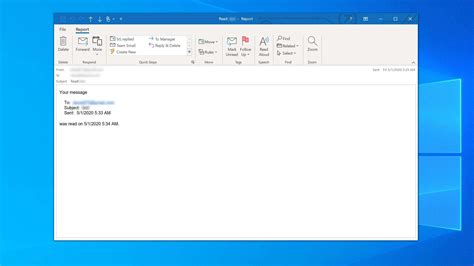 How To Request A Read Receipt In Microsoft Outlook And Know When