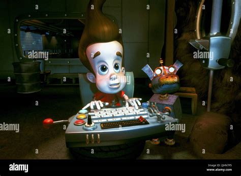 Jimmy Goddard Jimmy Neutron Boy Genius 2001 Stock Photo Alamy