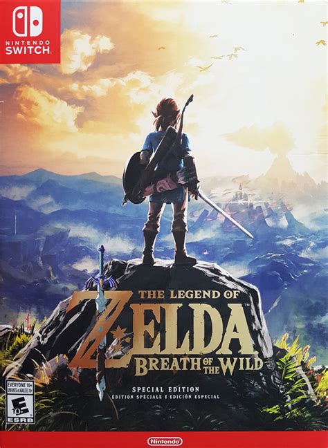 The Legend Of Zelda Breath Of The Wild Box Shot For Nintendo Switch