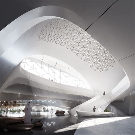 Galeria De Obras Da Nova Sede Da Beeah Por Zaha Hadid Architects