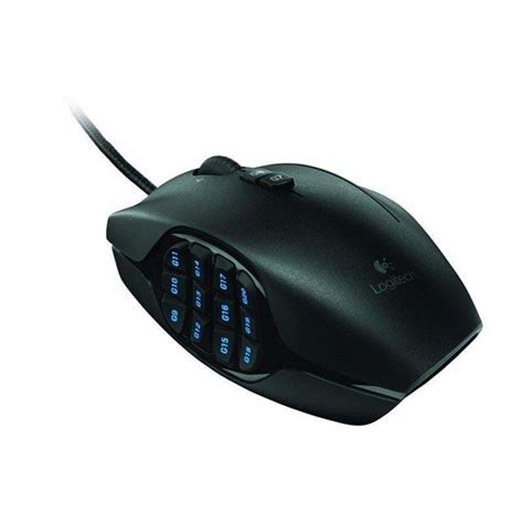 Logitech Gaming Mouse G600 Mmo Black Maus Schwarz Günstig
