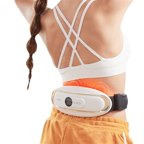 Buy Back Massager With Heat Boriwat Lower Back Massager Belt For Waist And Abdomen Heating Pad
