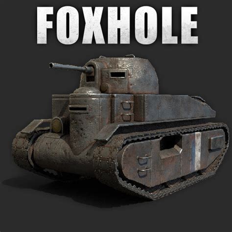 Artstation Foxhole Warden Light Tank Devitt Mark Iii