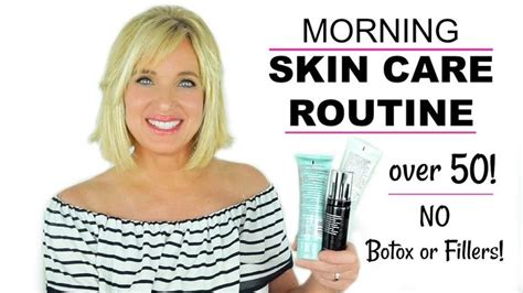 3 Step Anti Aging Morning Skin Care Routine No Botox Or Fillers Over Morning Skin Care