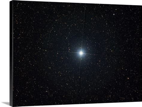 The Bright Star Altair In The Constellation Aquila Wall Art Canvas
