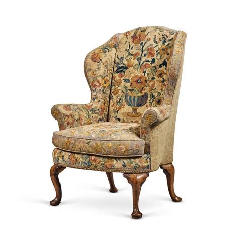 A George I Walnut Wing Armchair Circa 1720 A Life And Legacy The