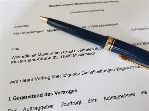 Dann downloaden sie doch dieses muster. Dienstleistungsvertrag Muster • Winterdienst Magdeburg ...