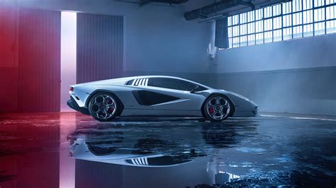 410155 4k Lamborghini Supercars Reflection Italian Supercars
