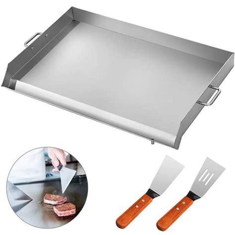 Vevor 32 In X 17 In Stainless Steel Griddle Universal Flat Top