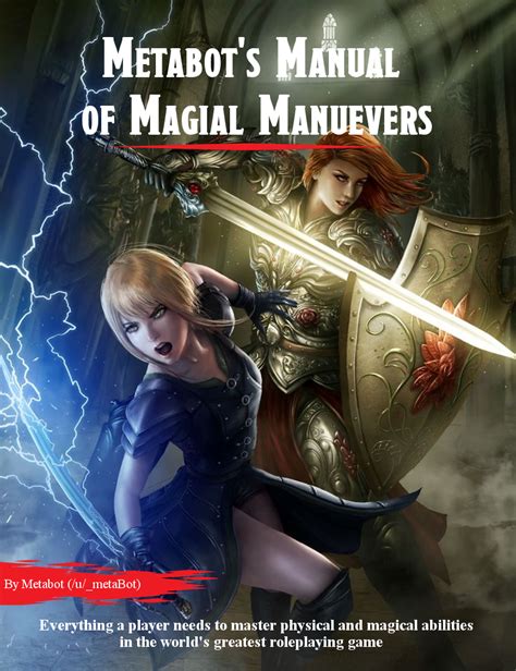 Metabots Manual Of Magical Maneuvers Old Gm Binder