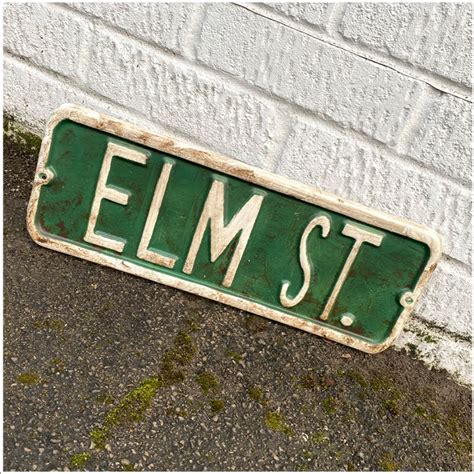 Elm Street Replica Sign Mad About Horror