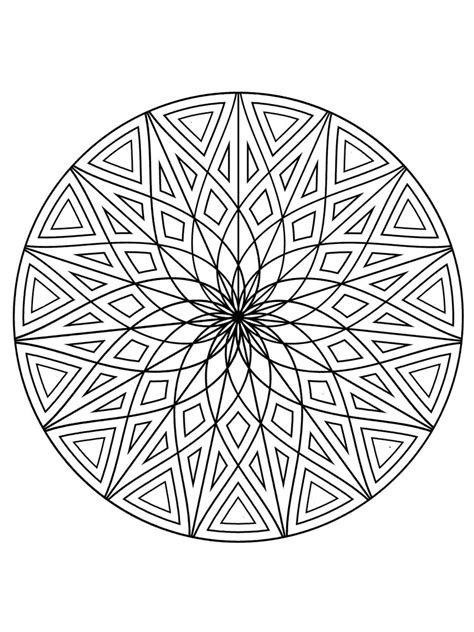 Everything you love on ebay. Kaleidoscope coloring pages. Download and print ...