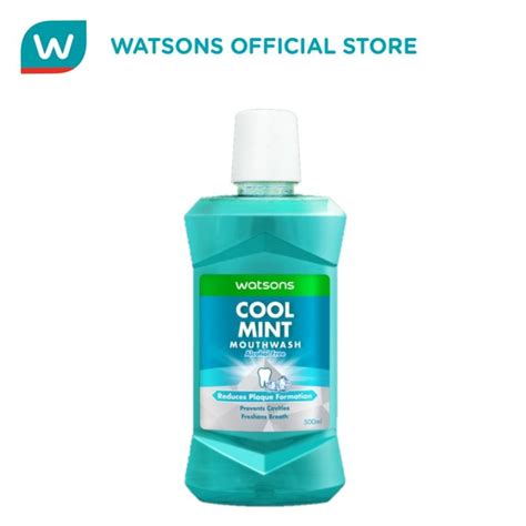 watsons cool mint mouthwash 500ml lazada ph