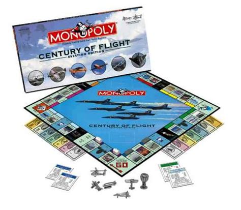Monopoly es el juego de intercambiar, comprar y vender bienes por excelencia. Monopoly y otras manias: Monopoly Century of Flight