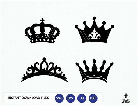 228 King And Queen Crown Svg Free Svg Png Eps Dxf File