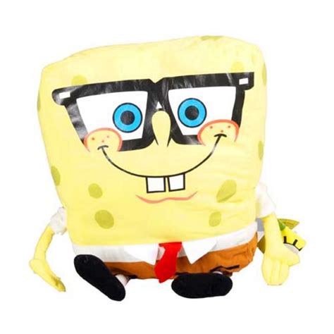 47cm Giant Spongebob Squarepants Black Glasses Soft Toy