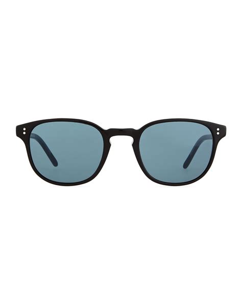 Oliver Peoples Fairmont Men S Acetate Sunglasses Black