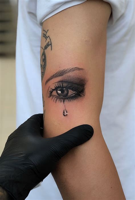 Olho Tatuagem Realismo Realistic Tattoo Girl Arm Tattoos Tattoo Girls