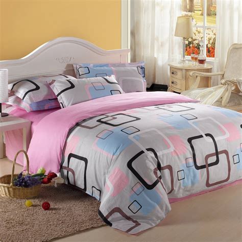 4-In-1 Queen Size Fitted Bed Sheets Creative Design - 3 Colors Available