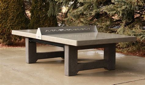 Ping Pong Table Tennis Outdoor Concrete Games