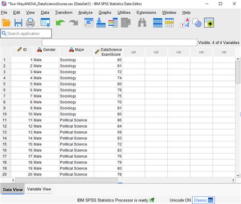 Two Way Anova In Spss Including Interpretation Ez Spss Tutorials