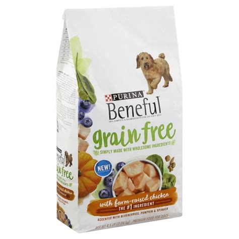 Purina Beneful Grain Free Chicken Dry Dog Food Shop Dogs At H E B