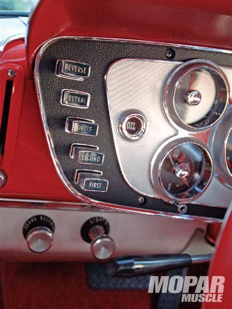 1963 Plymouth Fury Pushbutton Gear Shifting Yep Had