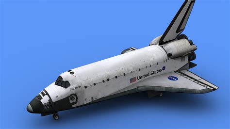 Space Shuttle Discovery 3d Model Max 3ds Fbx C4d