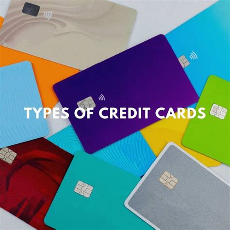 8 Different Types Of Credit Cards You Should Have