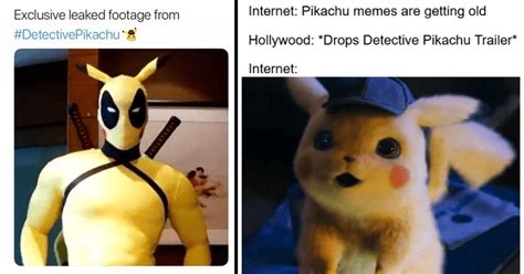 All The Best Memes And Reactions To The Insane Detective Pikachu