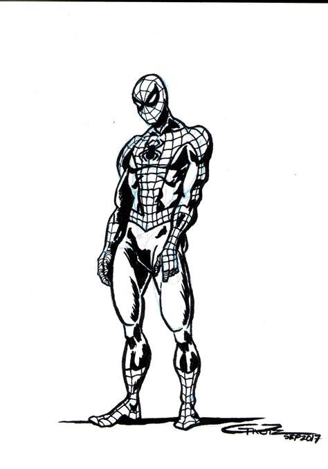 Update More Than 151 Spider Man Full Body Drawing Best Vn