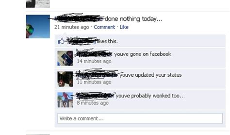 Random Facebook Status
