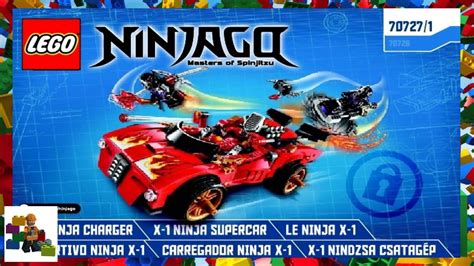 Lego Instructions Ninjago 70727 X 1 Ninja Charger Book 1 Youtube