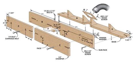 Download office furniture autocad for your project. Feature-Filled Router Table Fence | Diy router table ...
