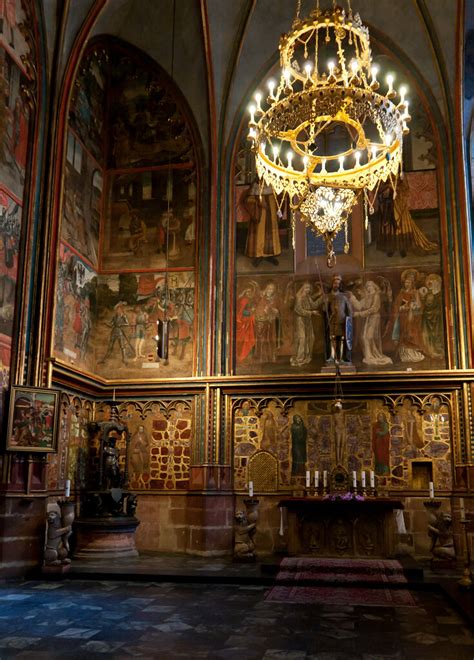 St Wenceslas Chapel Katedrála Svatého Víta Prague Flickr