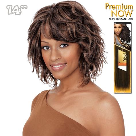 Sensationnel Premium Now Human Hair Weave Body Wave 14