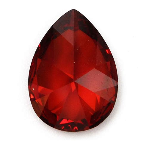 13x18mm Red Gemstone Loose Gem Diy Findings Setting