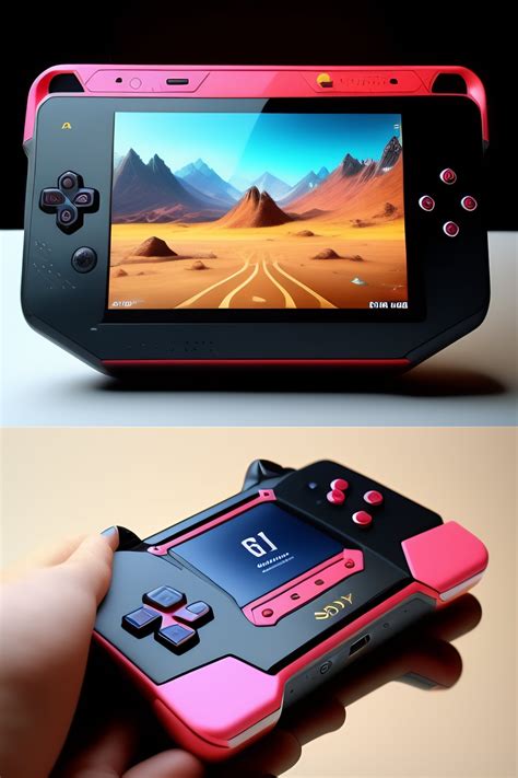 Lexica Futuristic Handheld Gaming Console Made By Sony