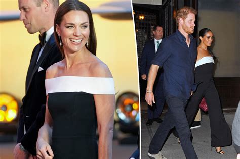 Meghan Markles Jumpsuit Compared To Kate Middletons Dress