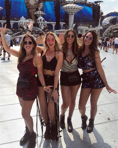 Tomorrowland Outfit Girls Ropa Para Festivales De Música Ropa De