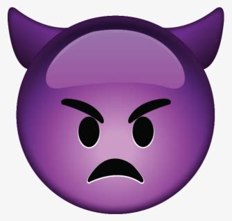 Purple Devil Emoji Png Devil Emoji Free Transparent Clipart Clipartkey