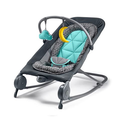 Amazon Com Summer Infant In Bouncer Rocker Duo Gray And Teal
