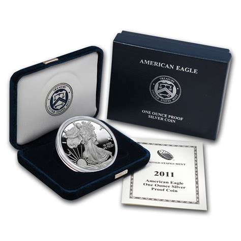 Proof Silver Eagle 2011 W Golden Eagle Coins