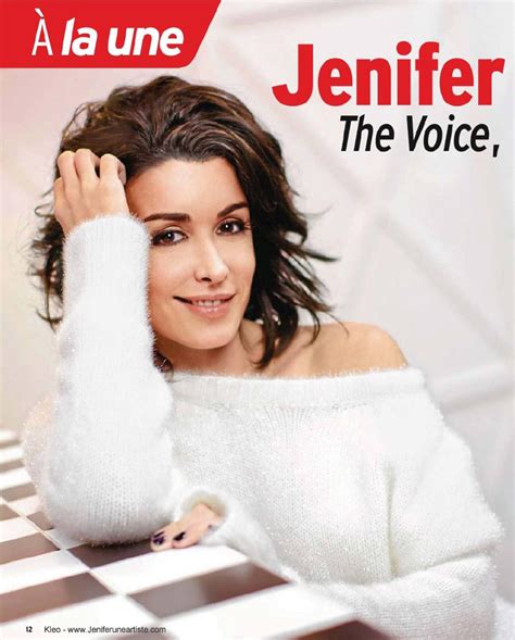 Jenifer Une Artiste Extraits Du Télé 7 Jours 6 Janvier 2014