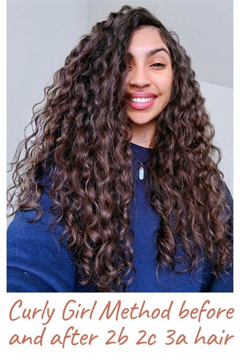 Curly Girl Method Before And After 2b 2c 3a Hair Curly Girl Method Curly Girl 3a Hair